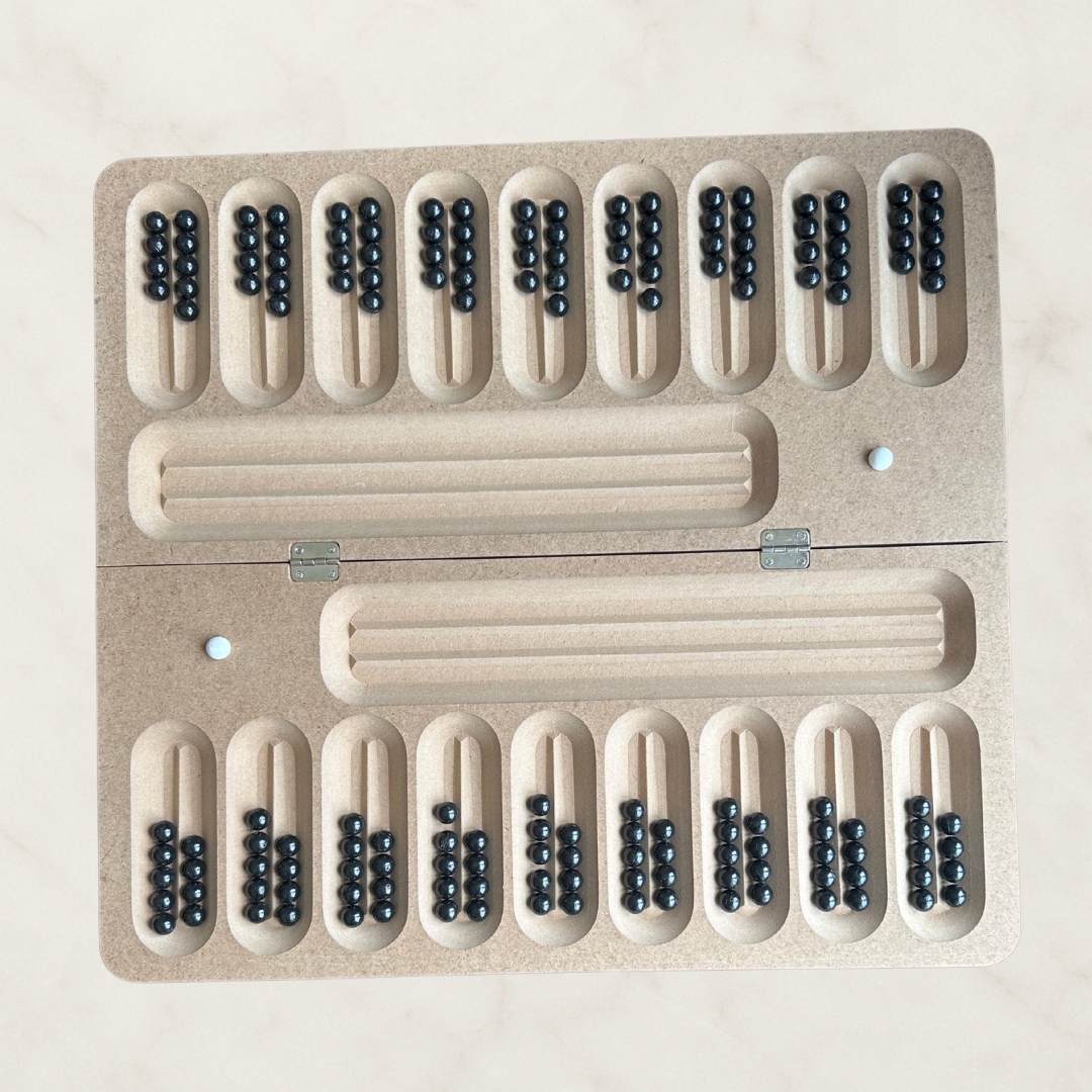 Ahşap Dokuz Korgool (Kumalak) Takımı (Model 1) — Gelenekten Stratejiye, Eğitimden Turnuvaya